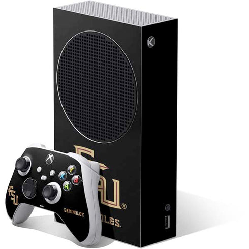 Florida State FSU Seminoles Black Xbox Series S Skins